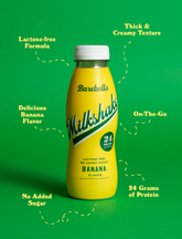 Barebells Protein Milkshake Banana 330ml (8 pack)